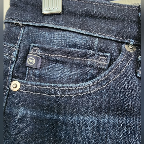 ADRIANO GOLDSHMIED DARK WASH WOMENS SKINNY JEANS DENIM 25R - Picture 7 of 8